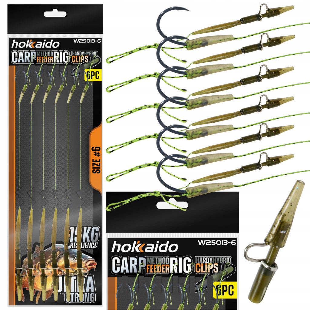 Hokkaido karpkalapüügi lips juustega 6 tk - W25013-6