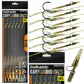 Hokkaido Carp Leader with Hair 6 pcs - W25013-6