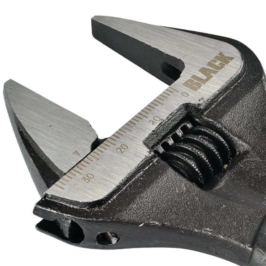 Rootsi reguleeritav mutrivõti 6'' 0-34mm lai Black