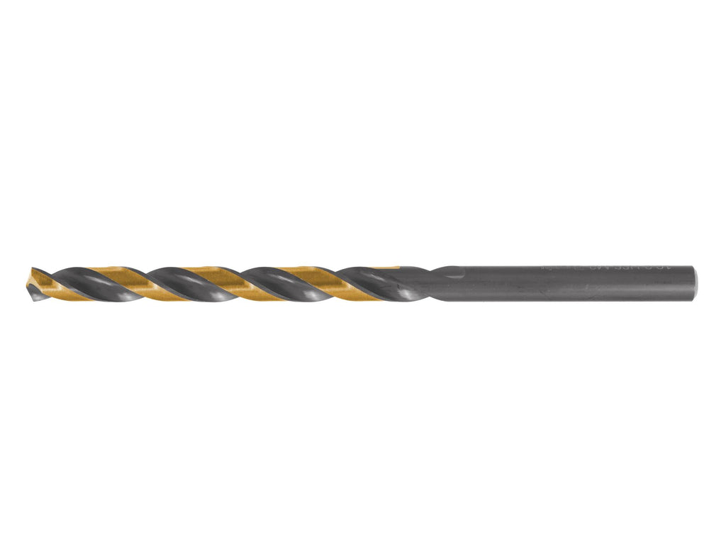 Long HSS M2 12.0mm Black & Gold Metal Twist Drill Bit