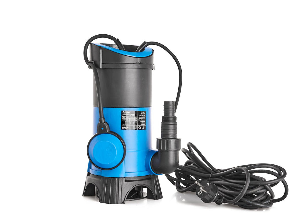 Submersible pump for dirty water, 900W (float switch)