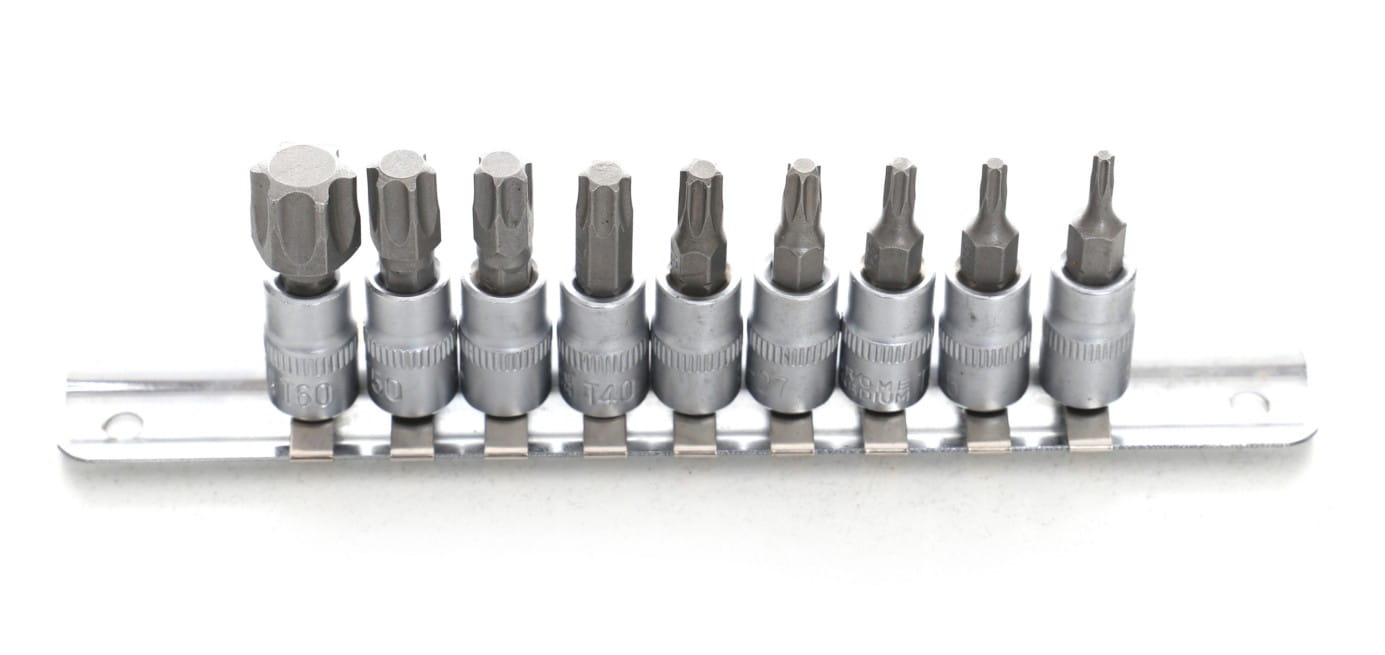 1/4" padrunvõtmete komplekt 9 tk KD10241