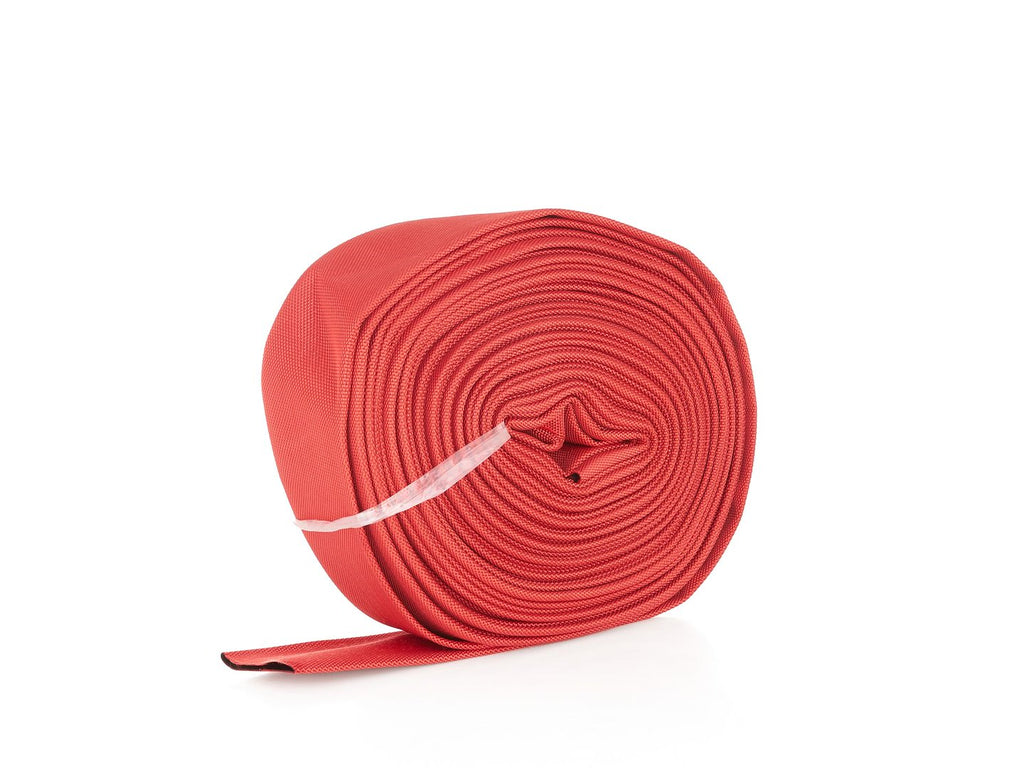Red fire hose 2" 30 m without couplings
