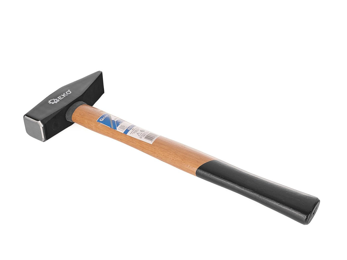 Machinist Hammer 800g with Hardwood Handle, GEKO Premium