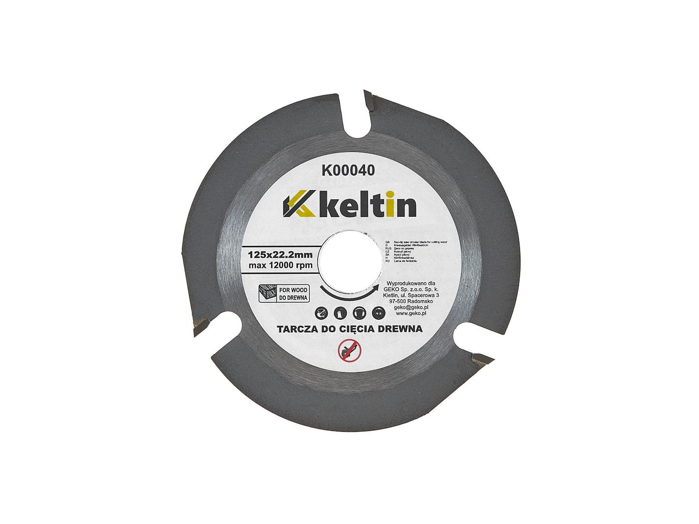 Wood Cutting Blade 125mm