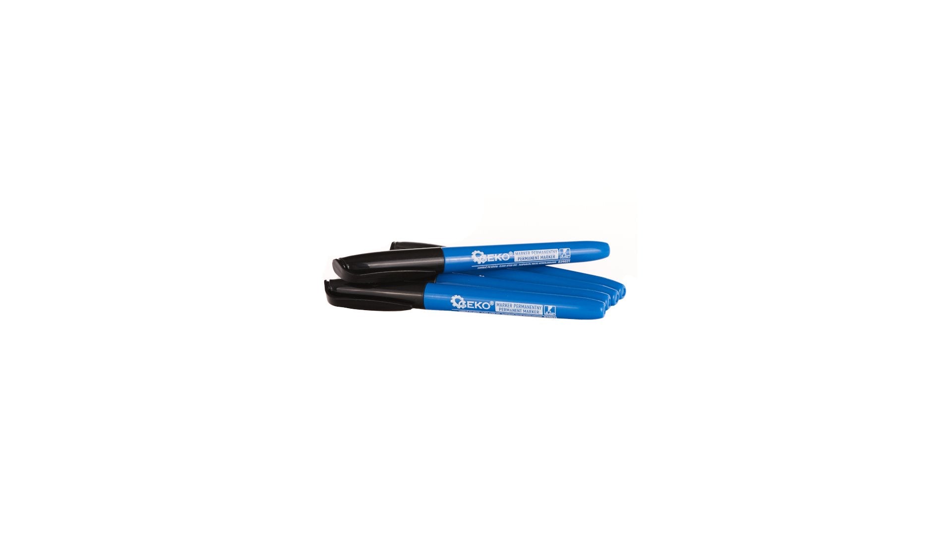 5 pcs Black Fine-Point Permanent Marker Set