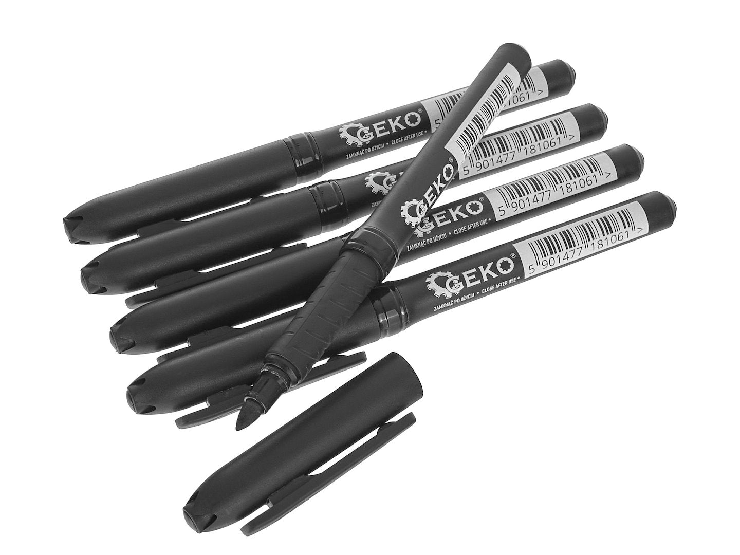 Black fine-point permanent marker – display box – Pack of 24