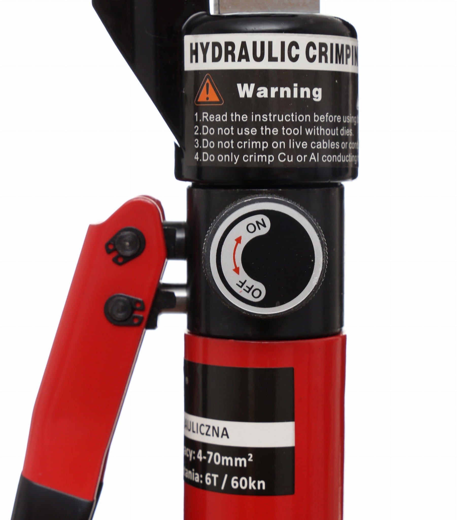 HYDRAULIC CRIMPING TOOL 4-70mm KD10341