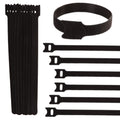 10 pcs Velcro clamp bands 210 mm x 12 mm set