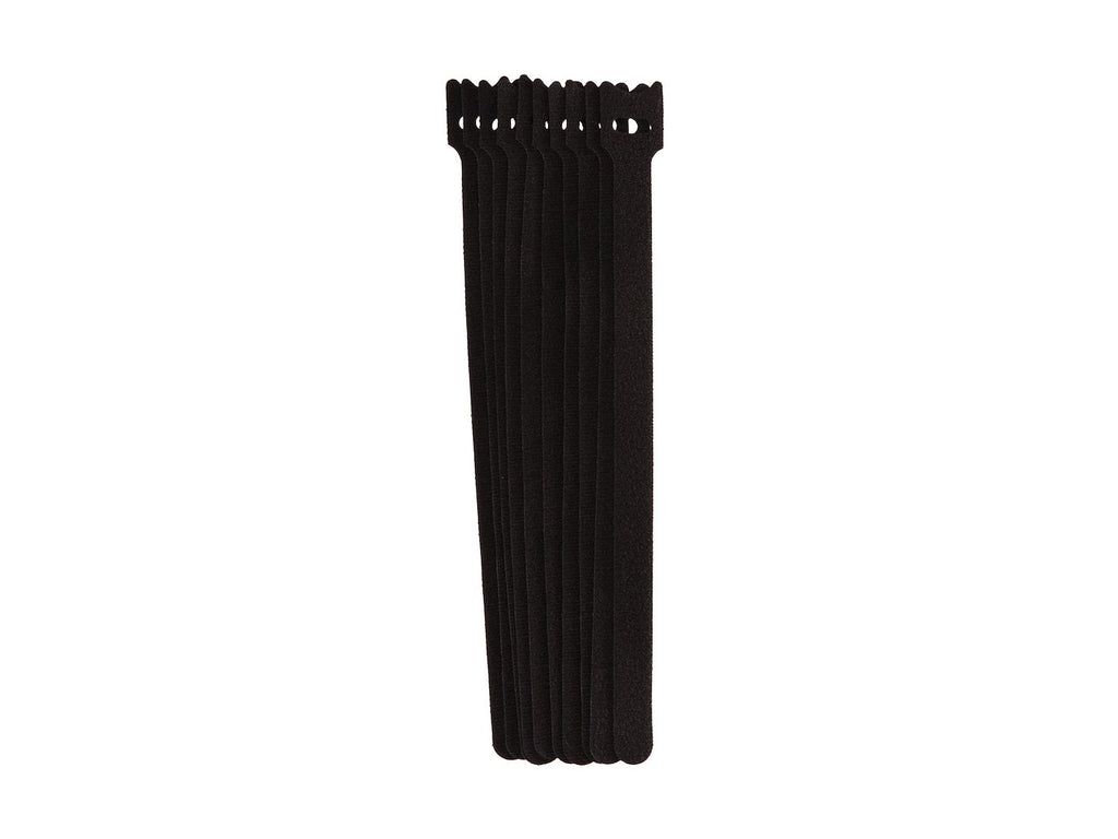 10 pcs Velcro clamp bands 210 mm x 12 mm set