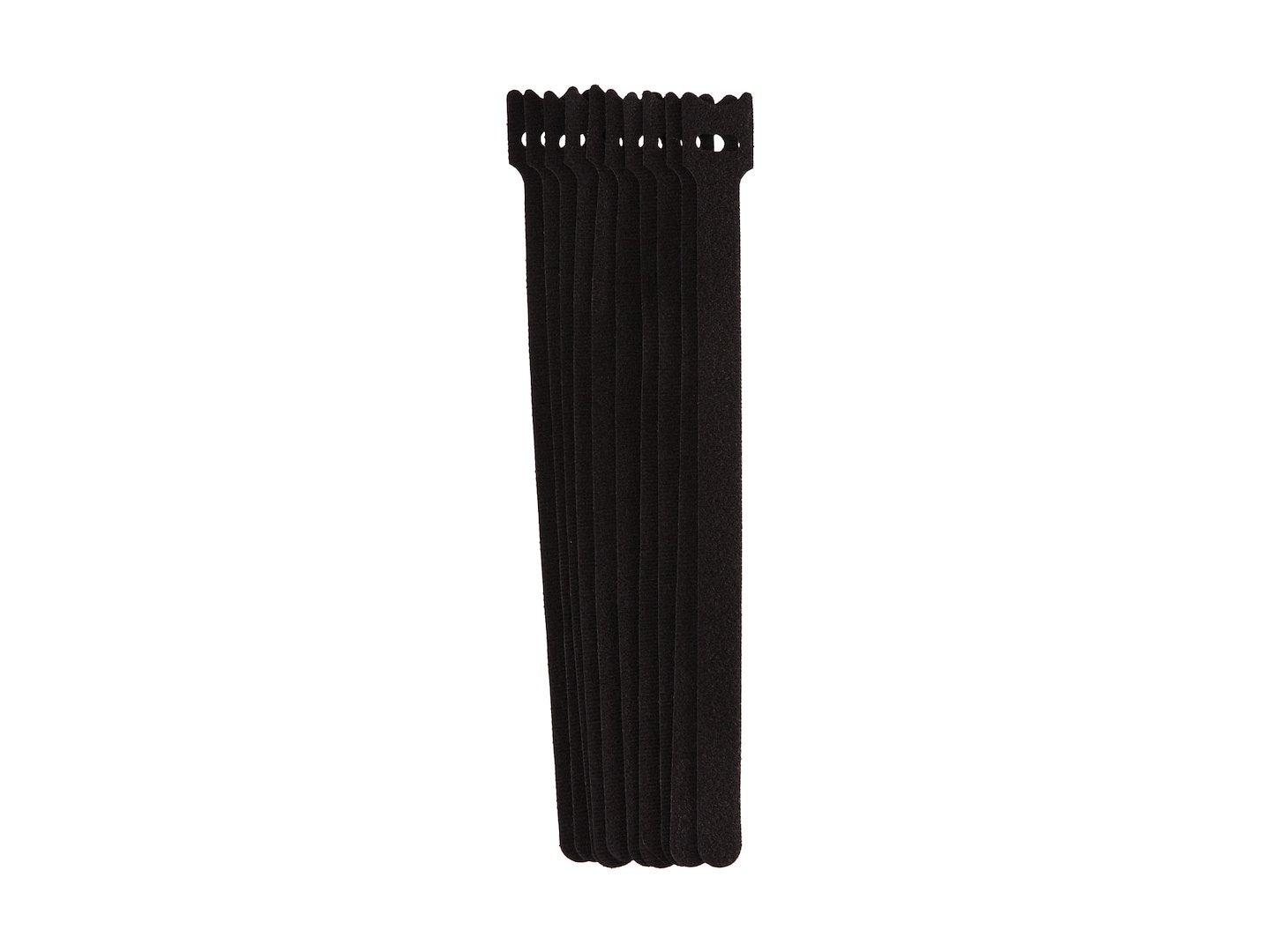10 pcs Velcro clamp bands 210 mm x 12 mm set