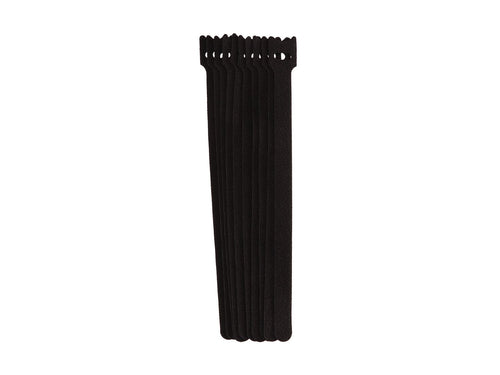 10 pcs Velcro clamp bands 210 mm x 12 mm set