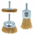 3pc Wire Brush Drill Attachments Kit