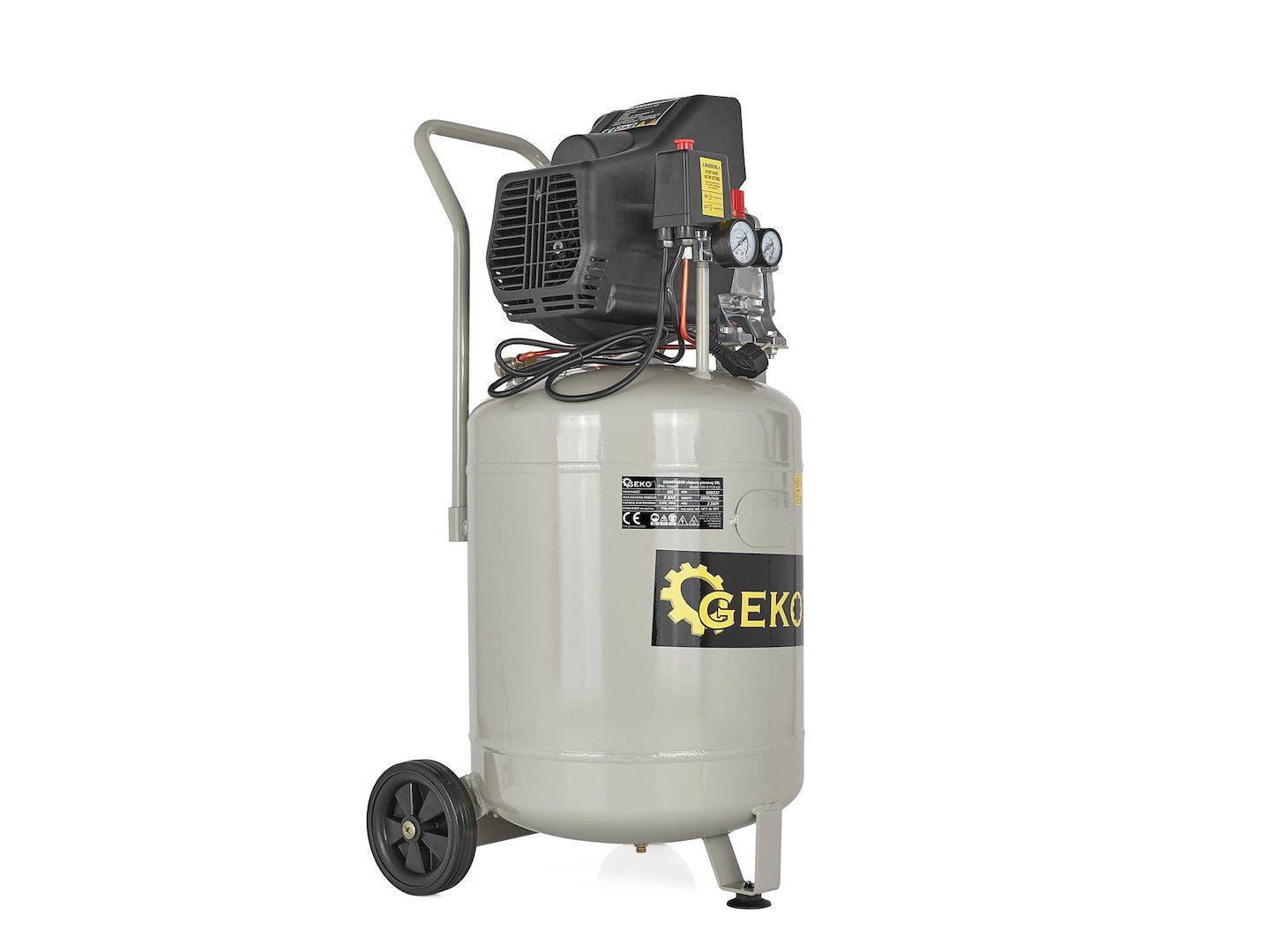 Vertical oil air compressor 50L