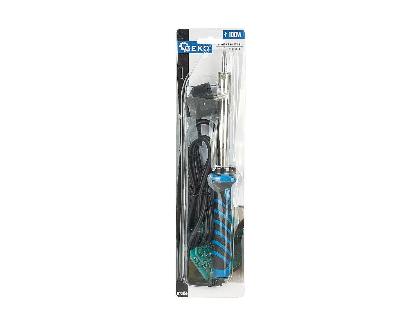 Soldering iron gun - straight, 100 W