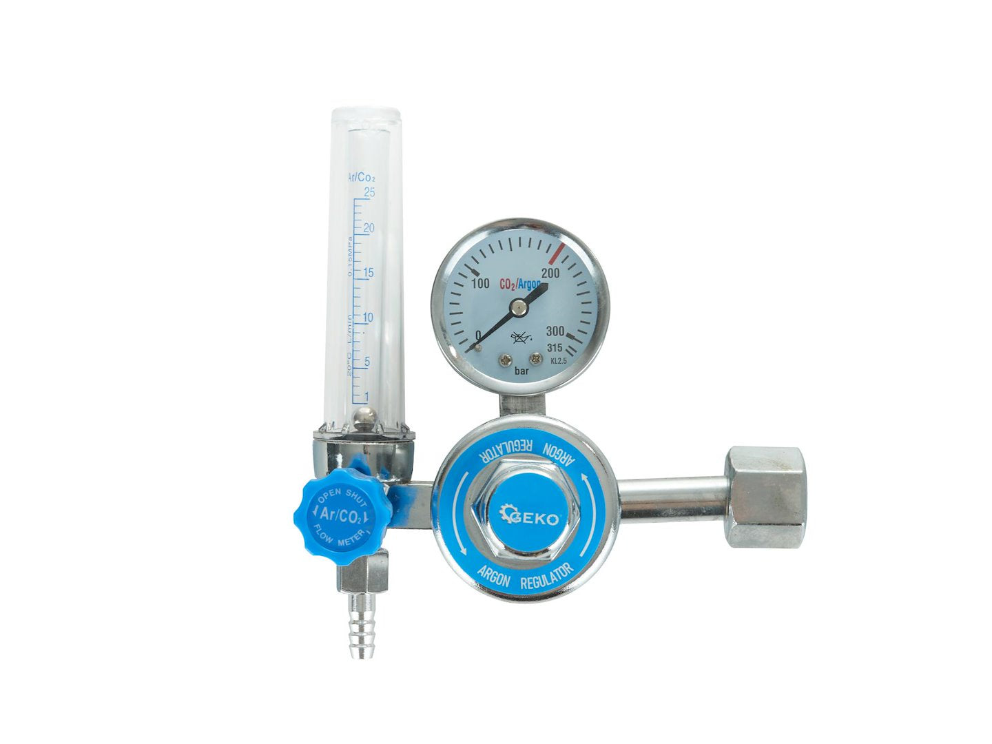 CO2/Argon Regulator with Rotameter
