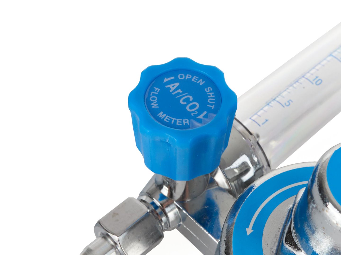 CO2/Argon Regulator with Rotameter