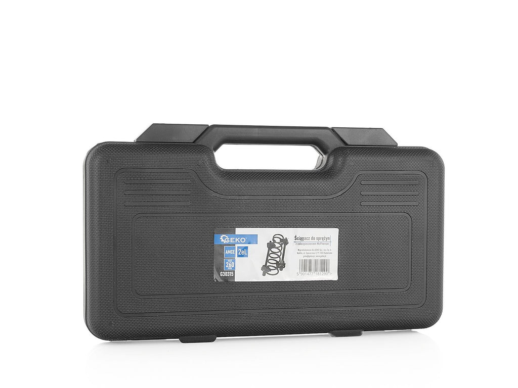 2pc coil spring compressor with McPherson protection