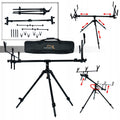 Hokkaido tugev tripod ridvahoidja 3 ridvale
