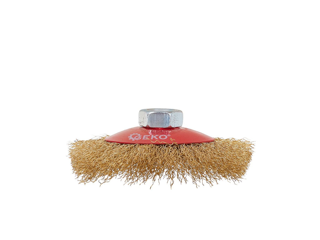 Steel Wire Bevel Brush 100mm