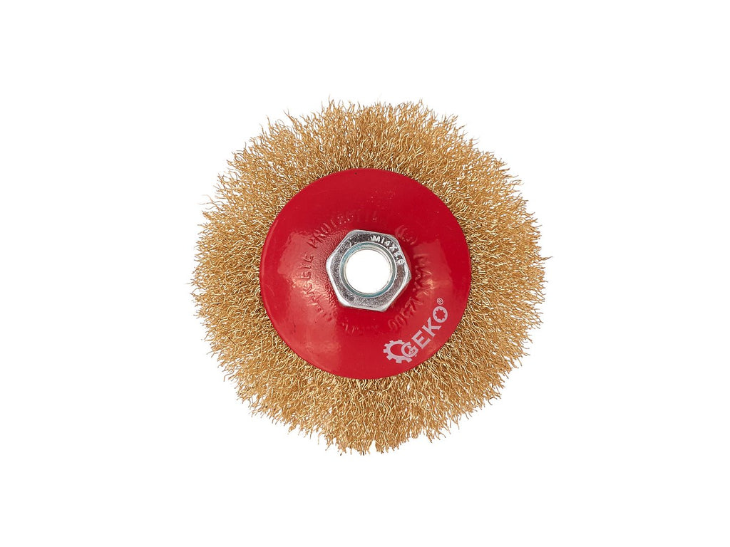 Steel Wire Bevel Brush 100mm