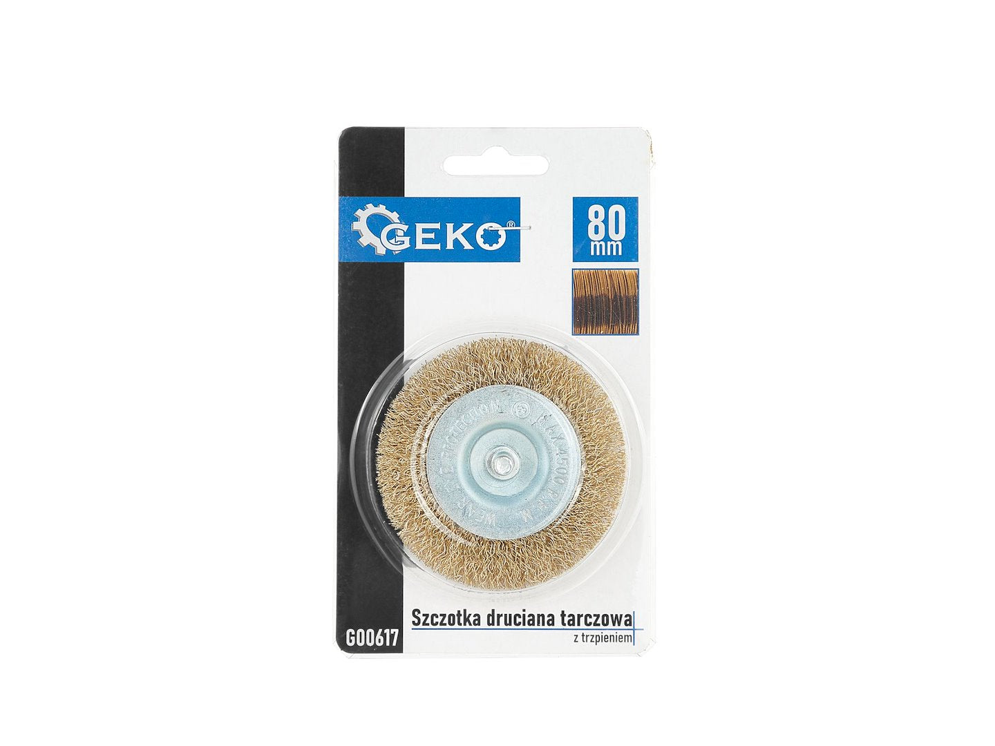 Circular brush with shaft 80 mm