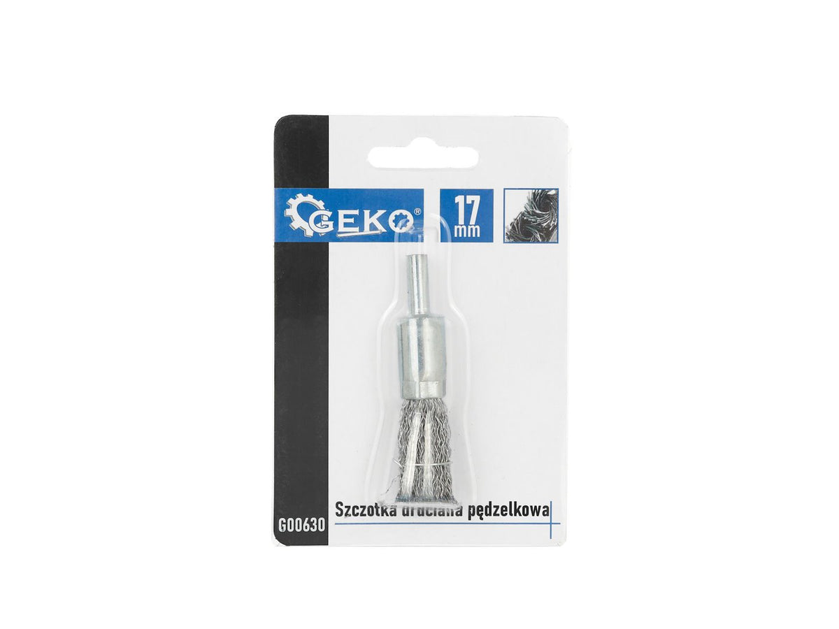 Knotted end brush 17mm