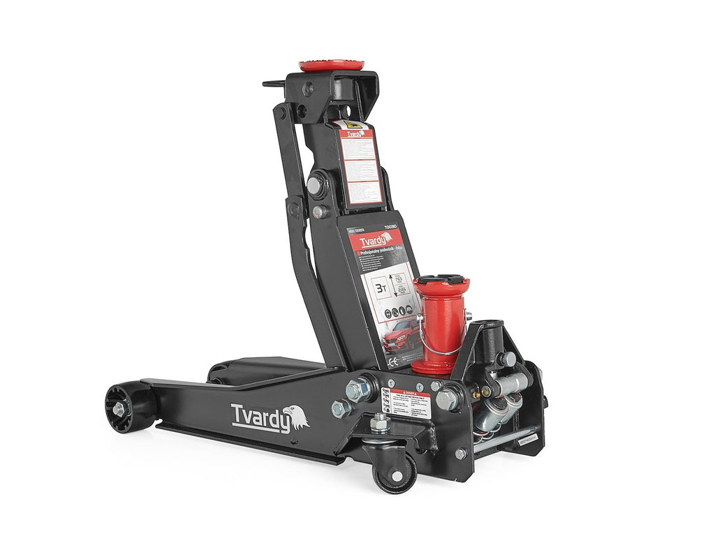 Professional hydraulic jack 3T 44.4 kg 9.8-77 cm