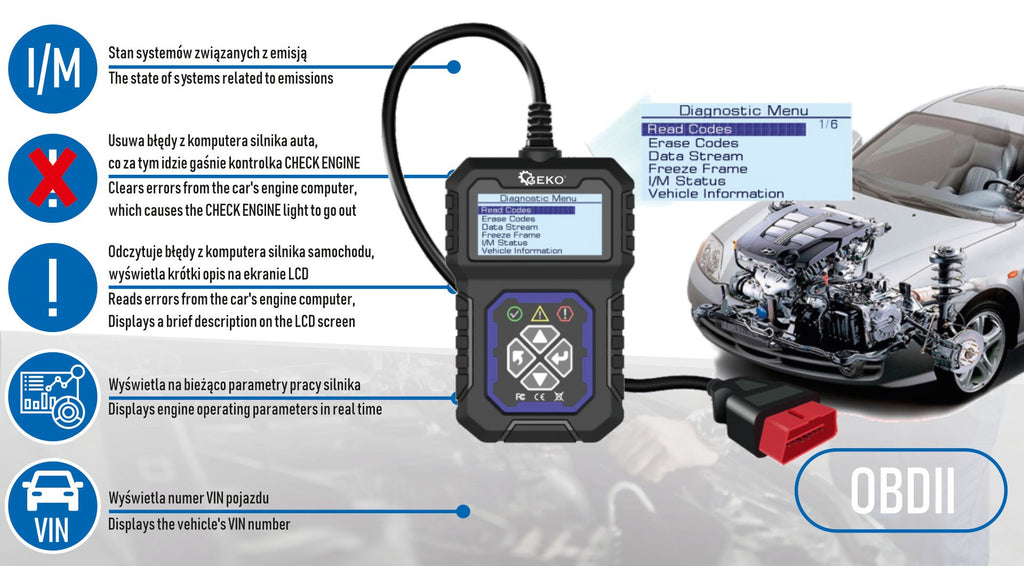 OBDII Code Reader T31