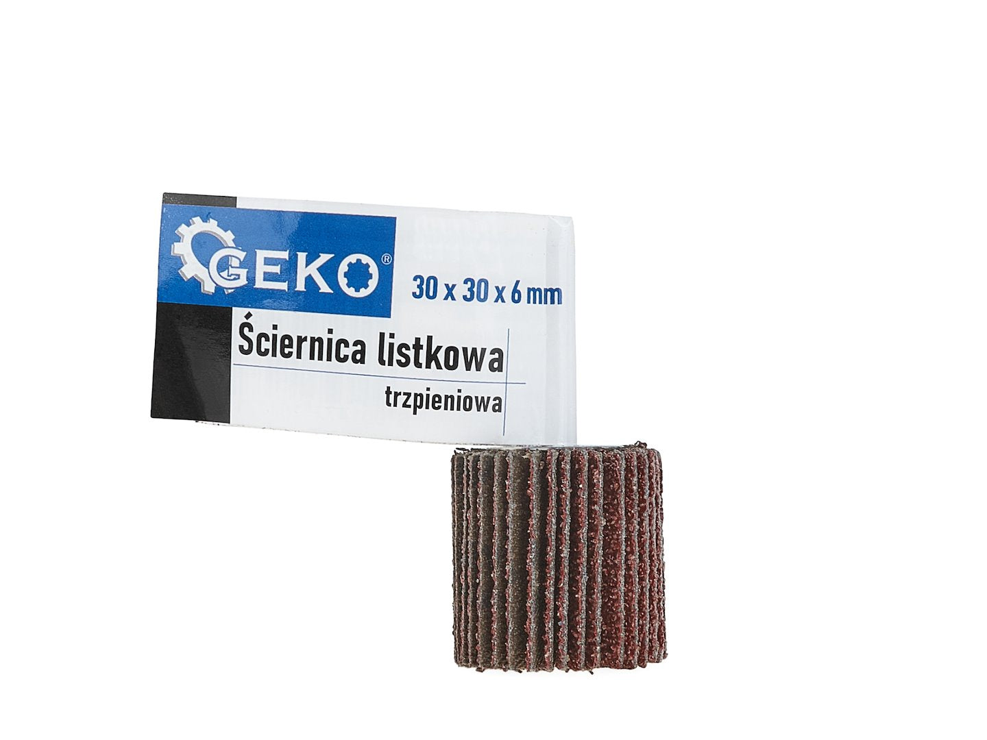 Abrasive Flap Wheel P80, 30x30mm, 6mm Arbor