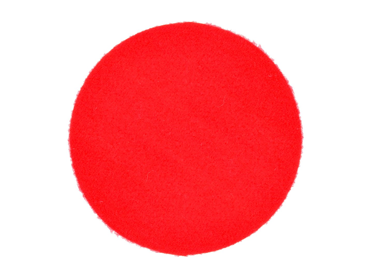 Felt Polishing Pad 125 x 10 mm, Velcro-backed