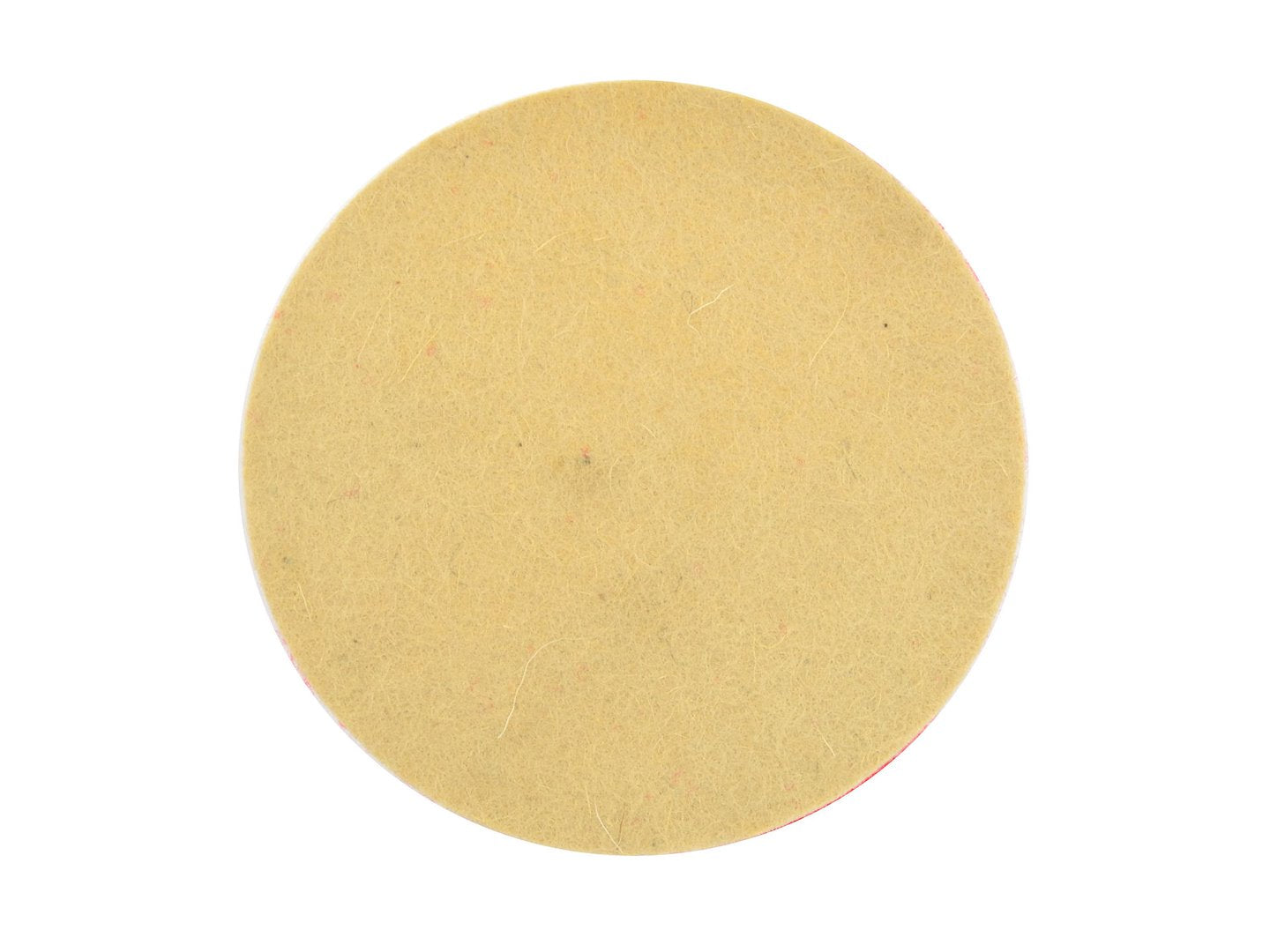 Felt Polishing Pad 125 x 10 mm, Velcro-backed
