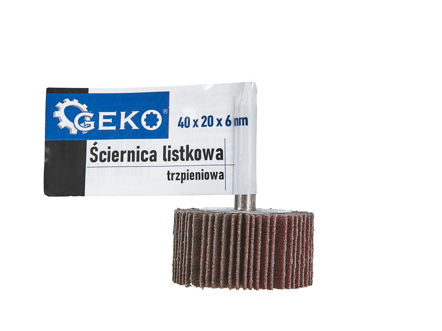 Abrasive Flap Wheel P120 40 x 20 mm 6 mm Arbor