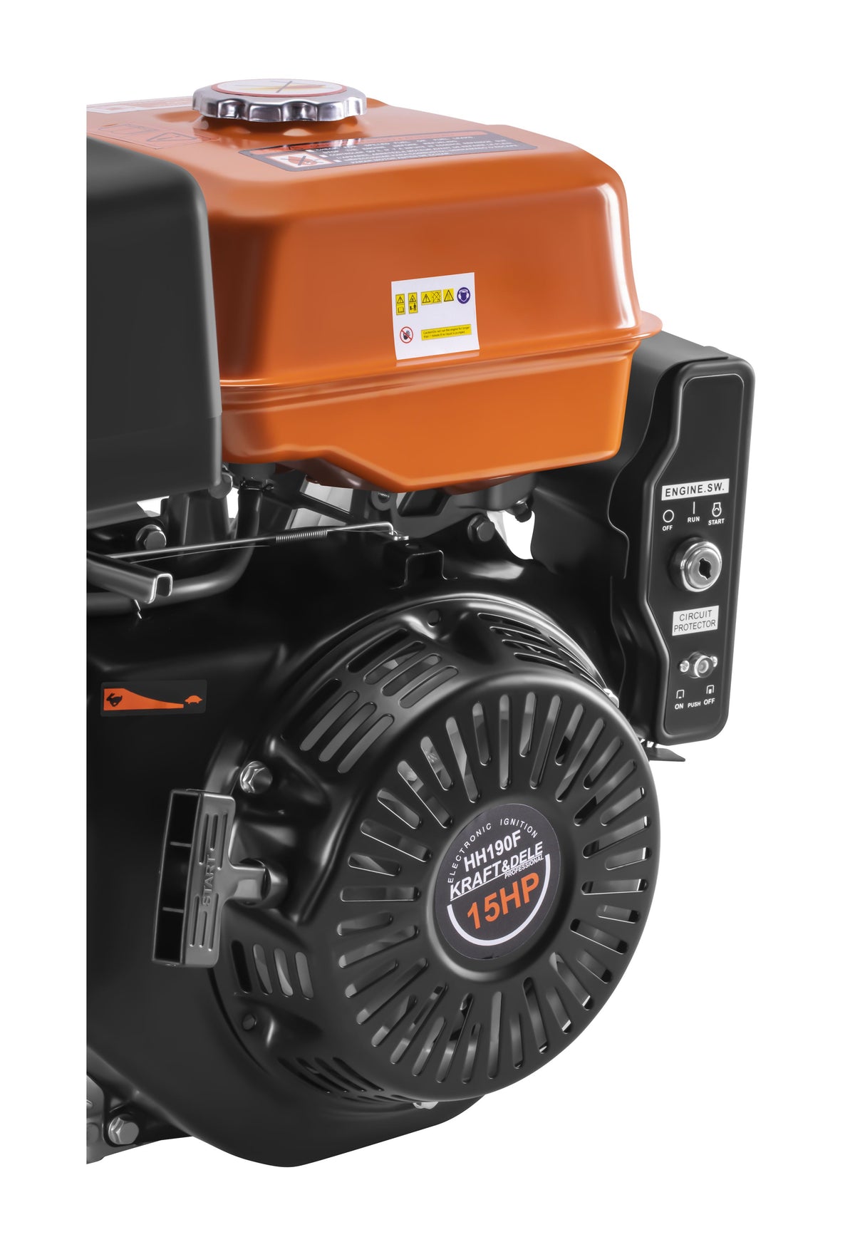 15HP 25mm combustion engine + key KD6552