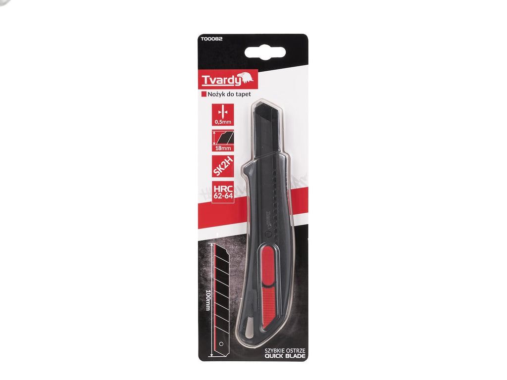 Utility knife 100x18x0.5mm PROFI SK2H TVARDY (Quick Release)