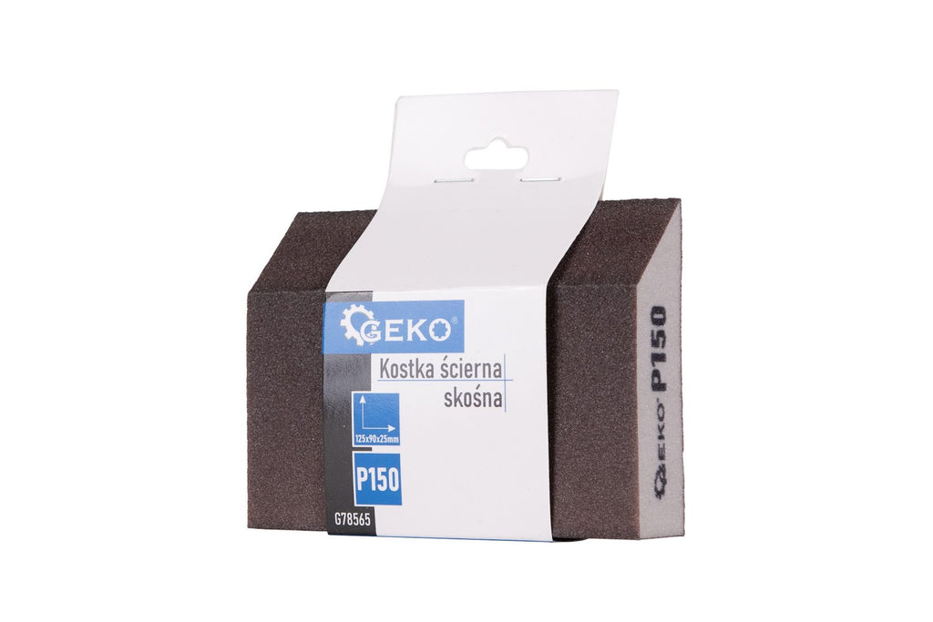 Foam Angled Sanding Block 125 x 90 x 25 mm, P150