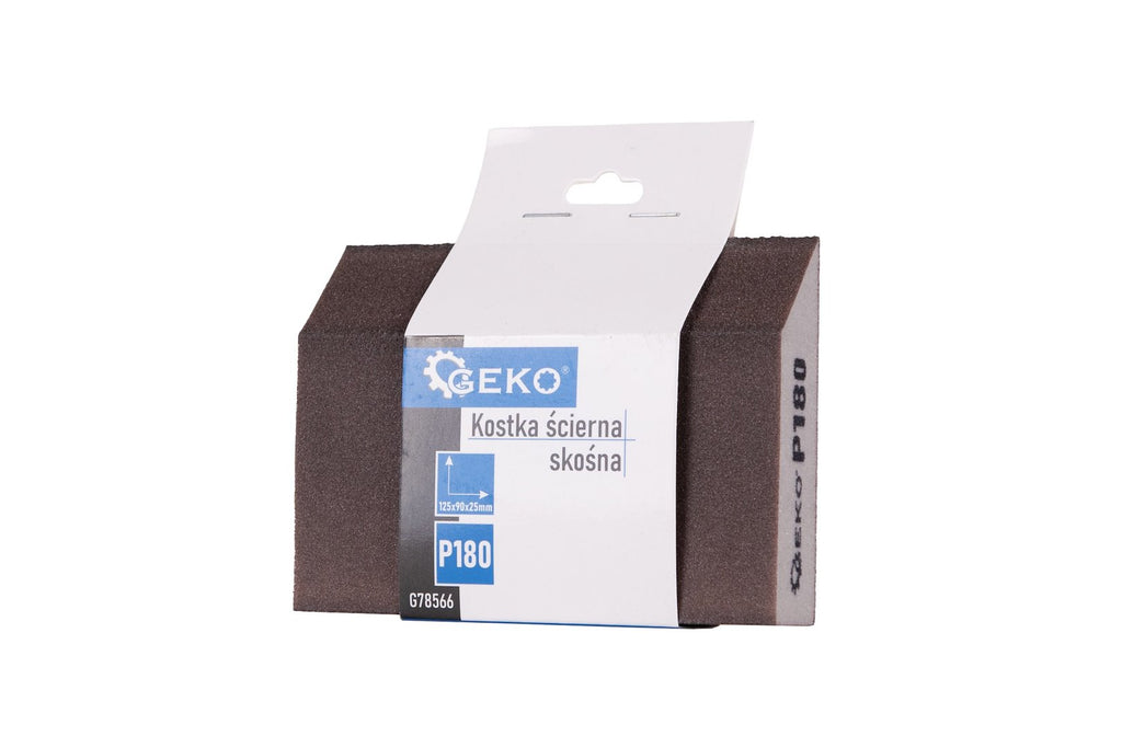Foam Angled Sanding Block 125x90x25 mm P180