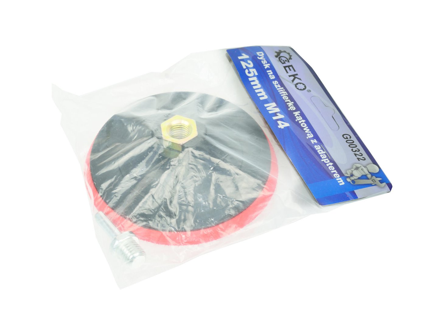 Hook-and-Loop (Velcro) Backing Pad 125 mm M14x2