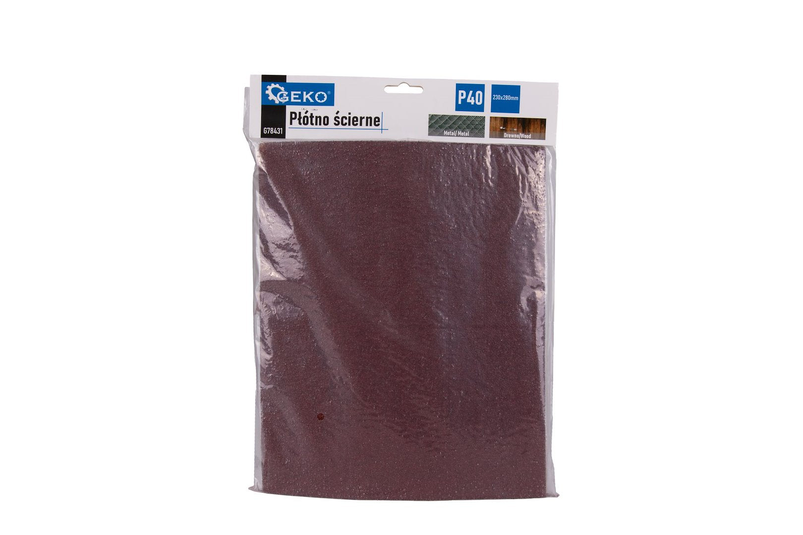 Abrasive cloth sheet 230 x 280 mm P40 – Pack of 10