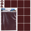 Abrasive cloth sheet 230 x 280 mm P80 – Pack of 10