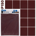 Abrasive cloth sheet 230 x 280 mm, P150 – Pack of 10