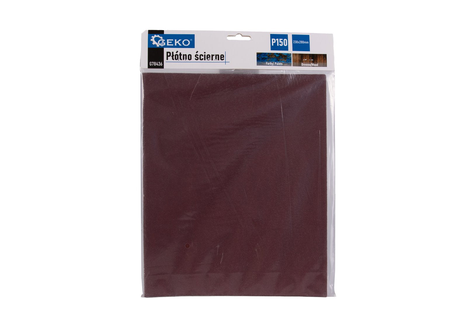 Abrasive cloth sheet 230 x 280 mm, P150 – Pack of 10