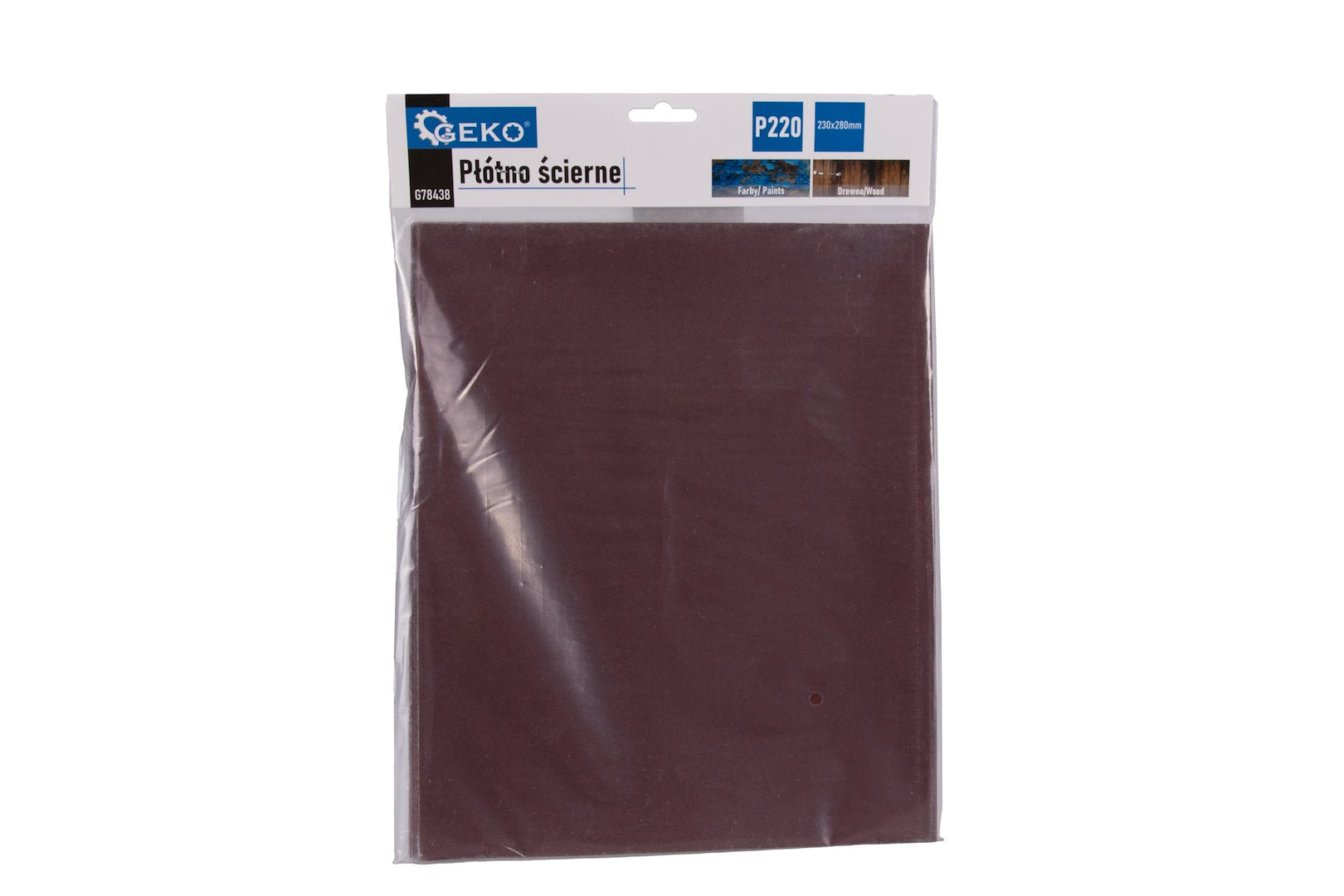 Abrasive cloth – sheet 230 x 280 mm P220 – Pack of 10