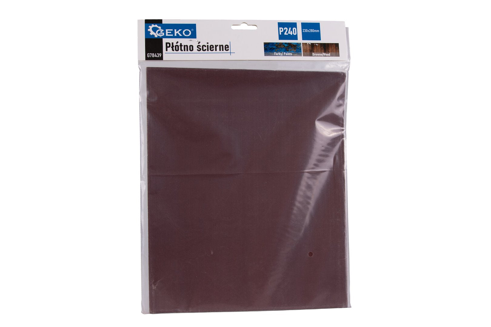 Abrasive cloth – sheet 230 x 280 mm P240 – Pack of 10
