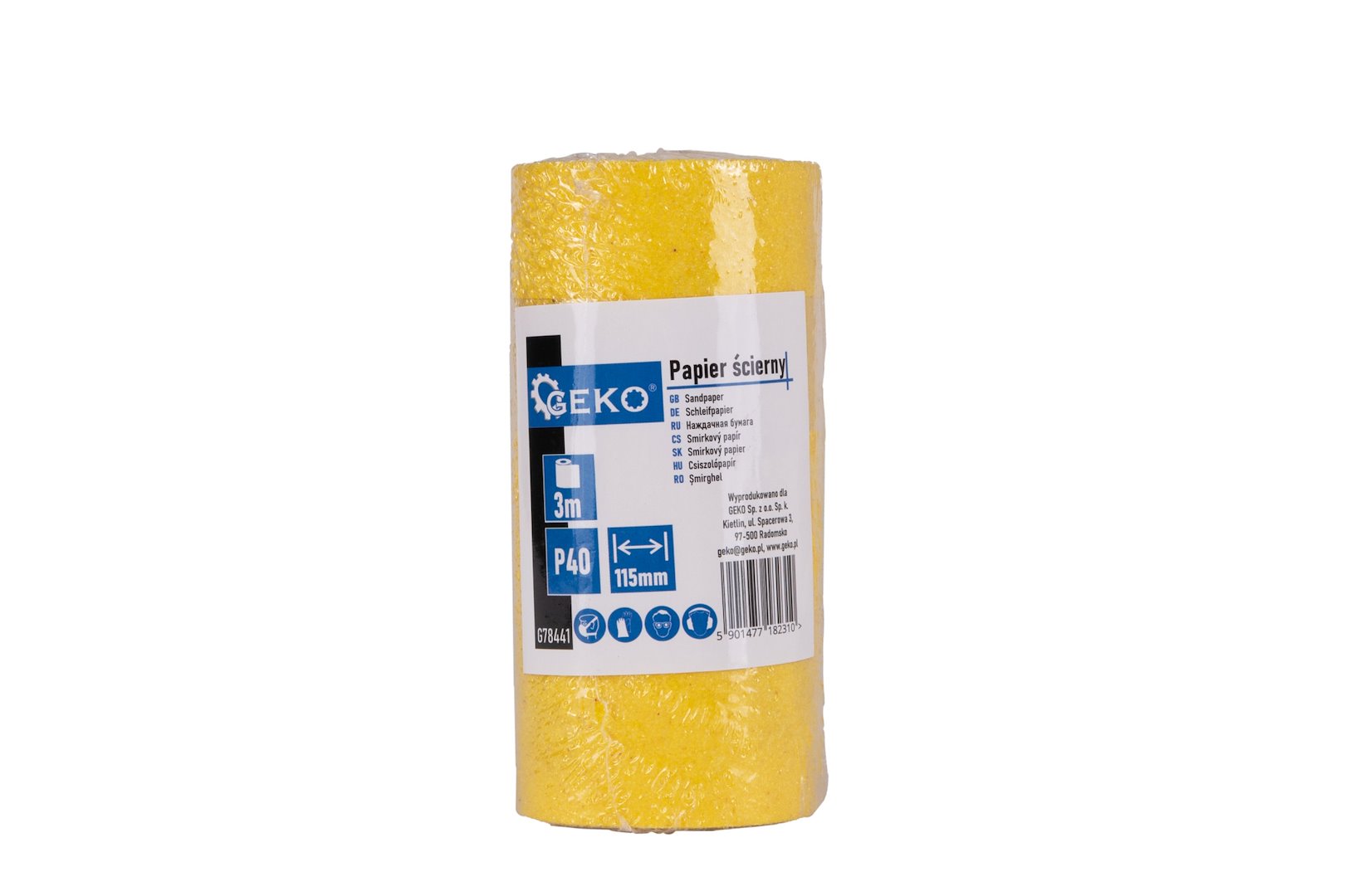 Sandpaper - roll 115 mm x 3 m P40