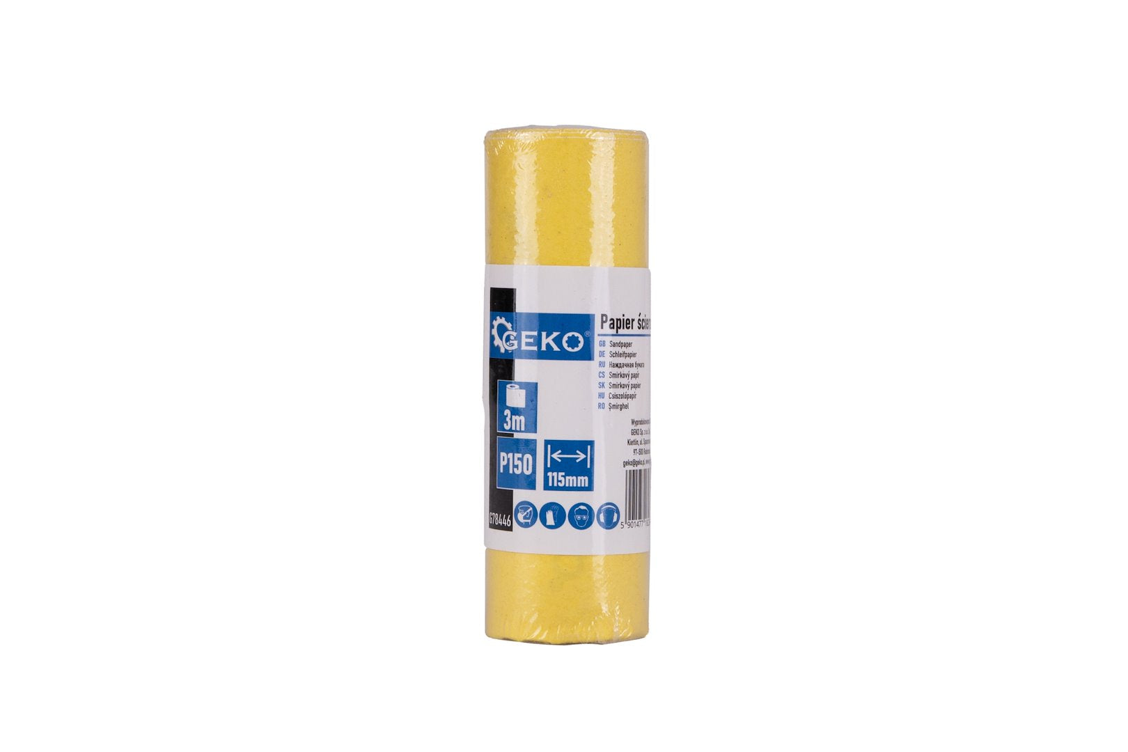 Sandpaper - roll 115 mm x 3m P150