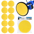 Aluminium Oxide Abrasive Yellow Disc for Giraffe Sander 225 mm, Grit 80 – Pack of 10