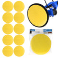 Aluminium Oxide Abrasive Yellow Disc for Giraffe Sander, 225 mm, Grit 150 – Pack of 10