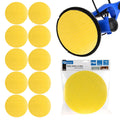 Aluminium Oxide Yellow Abrasive Disc for Giraffe Sander, 225mm, Grit 180 – Pack of 10