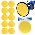 Aluminium Oxide Abrasive Yellow Disc for Giraffe Sander, 225 mm, Grit 220 – Pack of 10